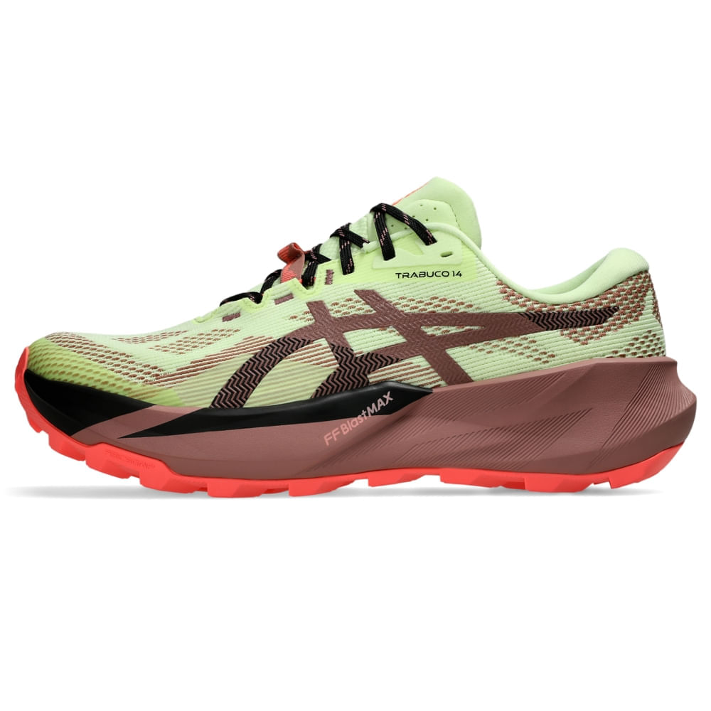 Tênis ASICS Gel-Trabuco 14 - Masculino - Amarelo/Rosa - tam: 44