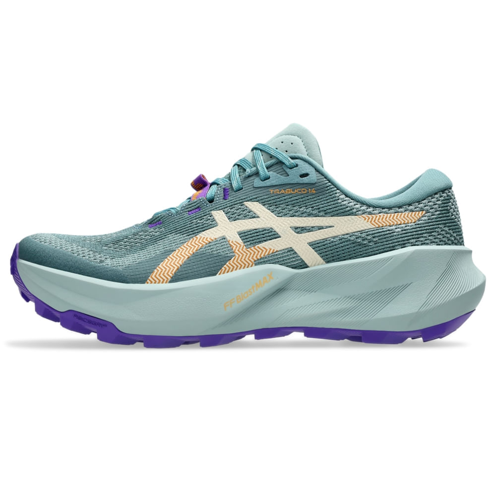 Tênis ASICS Gel-Trabuco 14 - Feminino - Azul/Roxo - tam: 40