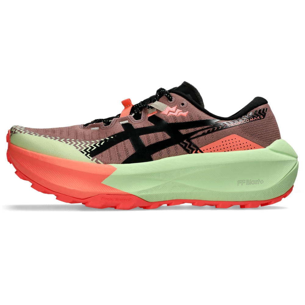 Tênis ASICS Trabuco Max 5 - Masculino - Rosa/Preto - tam: 38