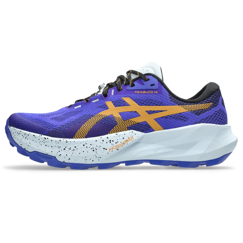 Tênis ASICS Gel-Trabuco 14 - Masculino - Azul/Amarelo - tam: 41
