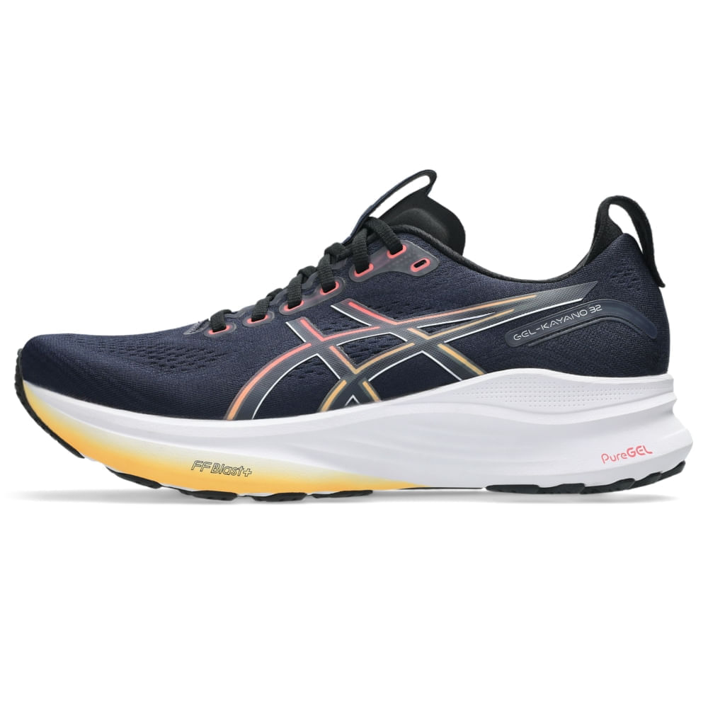 Tênis ASICS GEL-Kayano 32 - Masculino - Azul/Preto - tam: 47