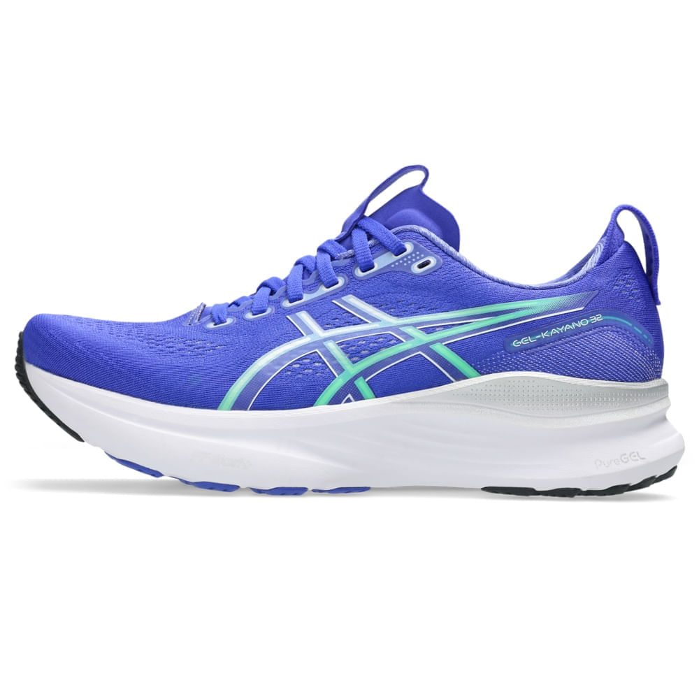 Tênis ASICS GEL-Kayano 32 - Masculino - Azul/Prata - tam: 46