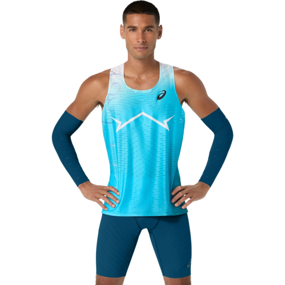 Regata Meetaspeed Singlet - Azul Claro