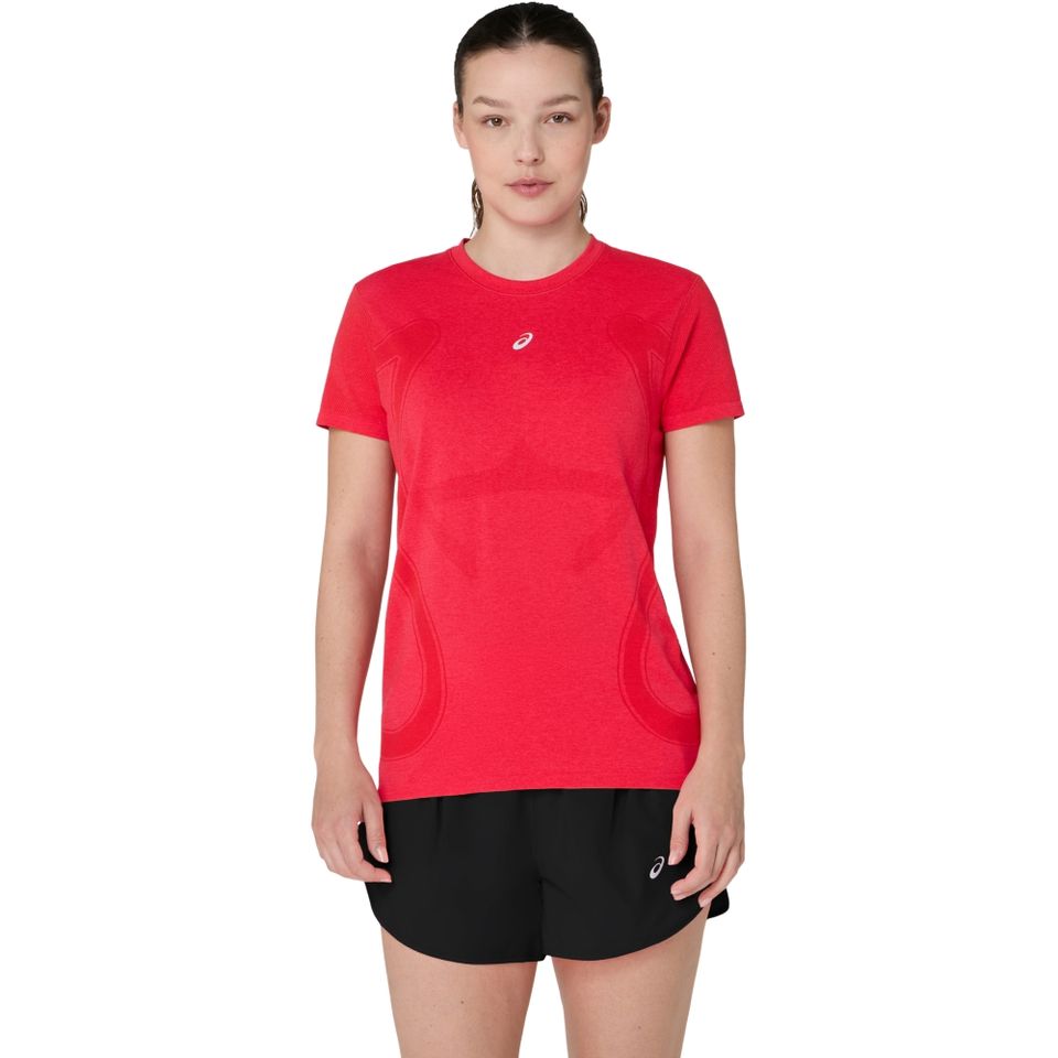Camiseta Asics Road Seamless - Feminino - Vermelho