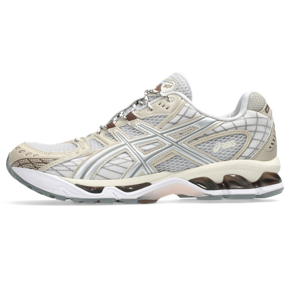 Tênis ASICS GEL-Nimbus 10.1 - Unissex - Cinza/Bege - tam: 36