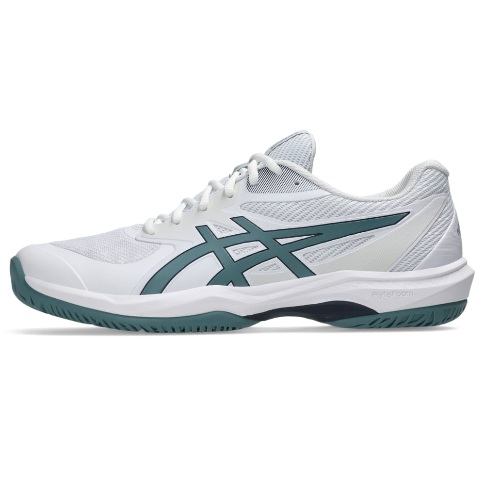 Tênis ASICS Game Ff - Masculino - Branco/Azul - tam: 40