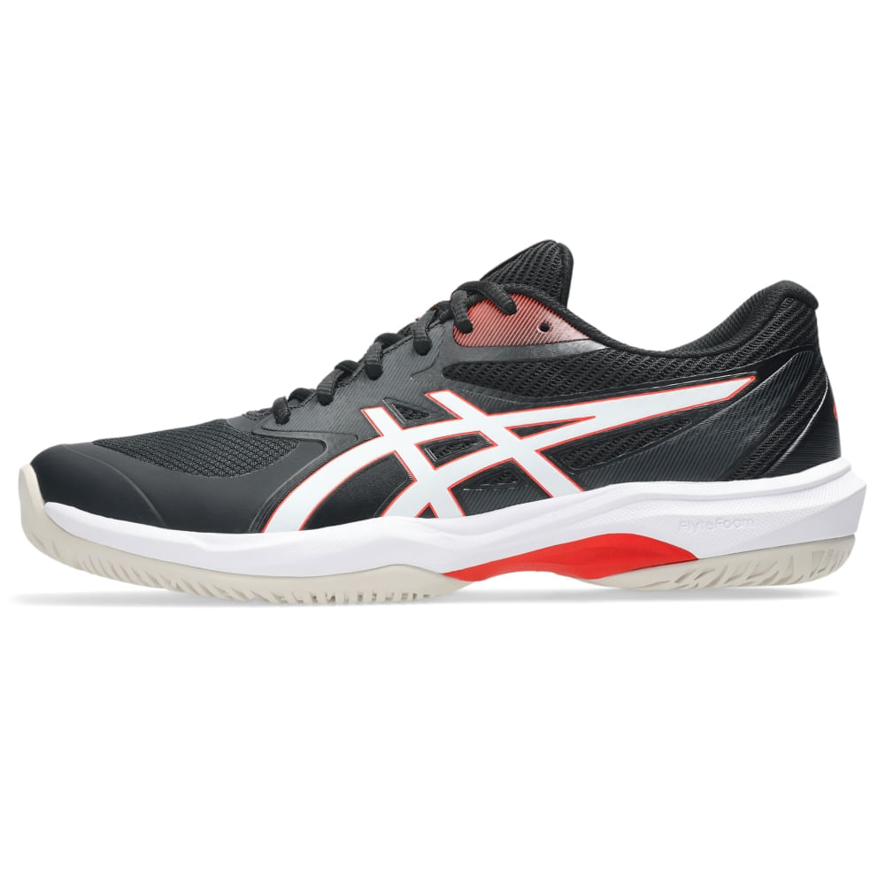 Tênis ASICS Game Ff - Masculino - Preto/Laranja - tam: 46