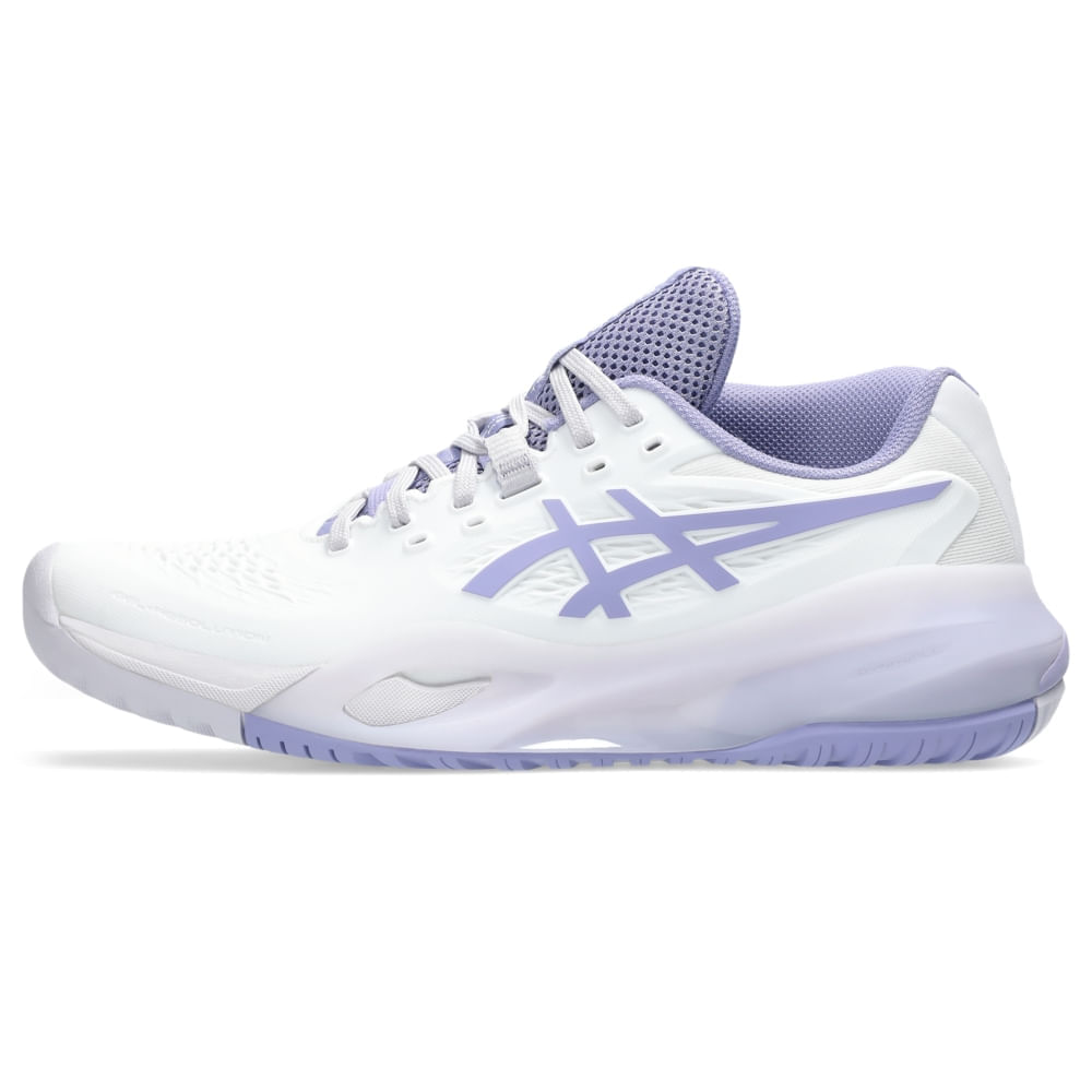 Tênis ASICS Gel-Resolution X - Feminino - WHITE/BLUEBELL - tam: 39
