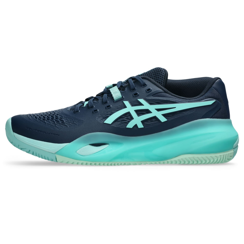 Tênis ASICS Gel-Resolution X Saibro - Masculino - Azul/Azul - tam: 44