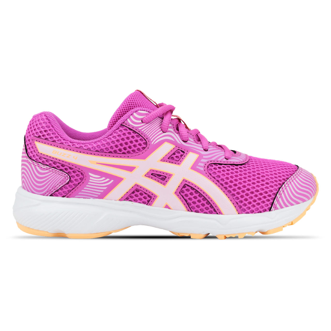 Tênis ASICS Buzz 4 - Infantil - Rosa/Laranja - tam: 36