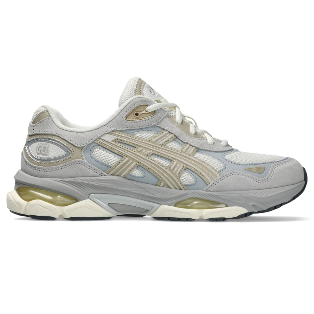 Tênis ASICS GEL-NYC 2.0 - Unissex - Bege/Cinza - tam: 43