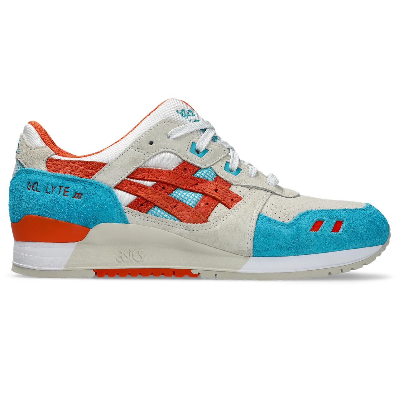 GEL-LYTE III 07 Remastered - Laranja/Bege - tam: 47
