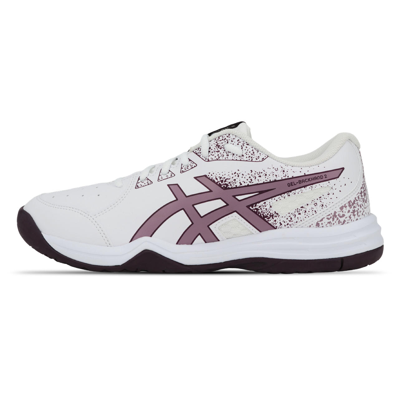 Tênis ASICS Gel-Backhand 2 - Feminino - Branco/Roxo - tam: 35