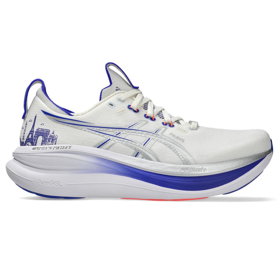 Tênis Asics Gel Nimbus 28 - Feminino - Bege/Prata