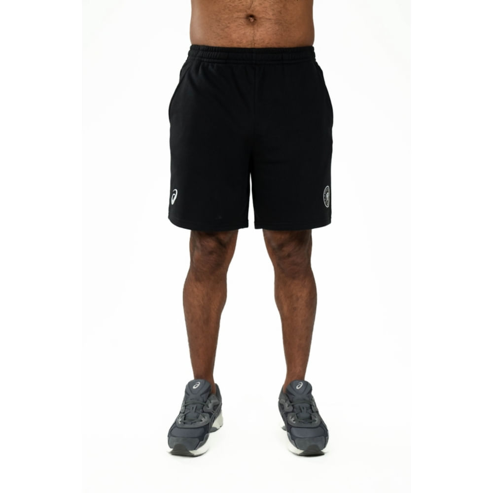 Bermuda ASICS Fluxo W7M - Preto - tam: GG