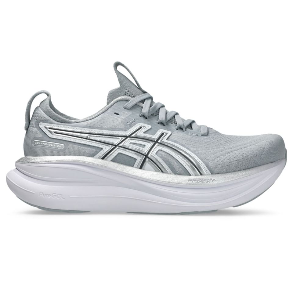 Tênis Asics Gel- Nimbus 28 Atc - Cinza/Prata