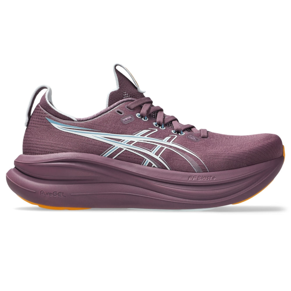 Tênis ASICS GEL Nimbus 28 - Feminino - Roxo/Azul - tam: 41