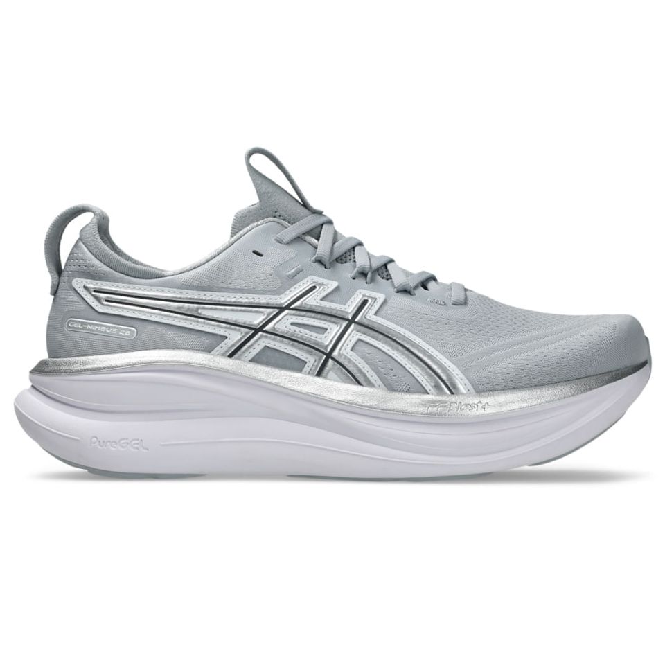 Tênis Asics Gel- Nimbus 28 Atc - Cinza/Prata