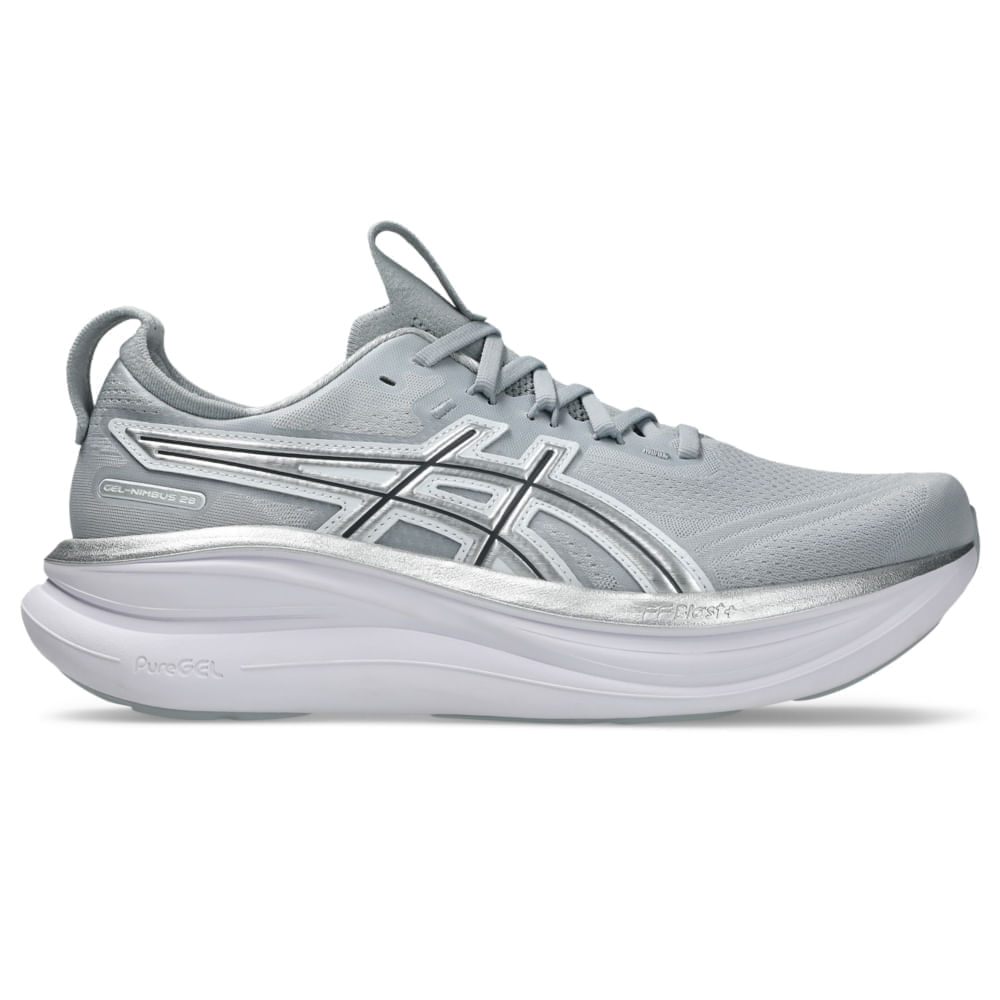 Tênis ASICS Gel- Nimbus 28 ATC - Cinza/Prata - tam: 38
