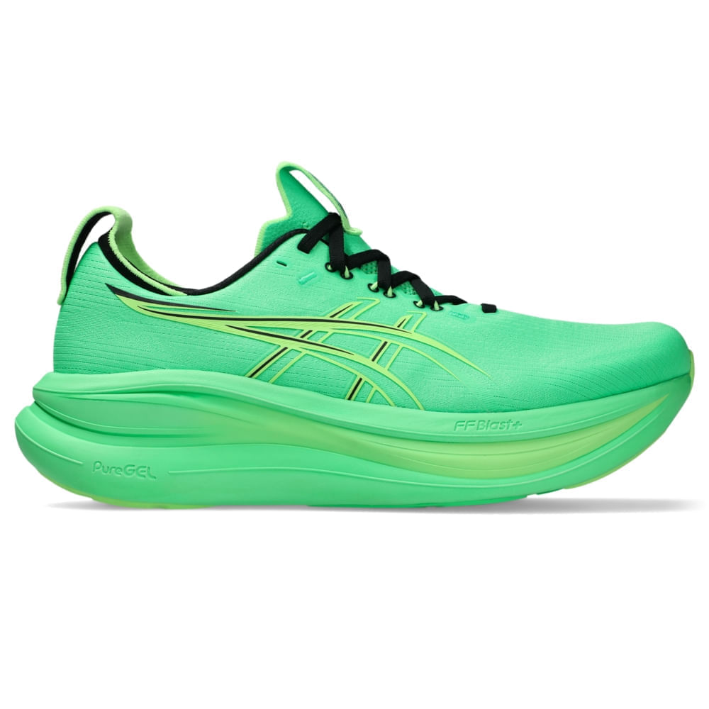 Tênis ASICS GEL Nimbus 28 - Masculino - Verde/Verde - tam: 37.5
