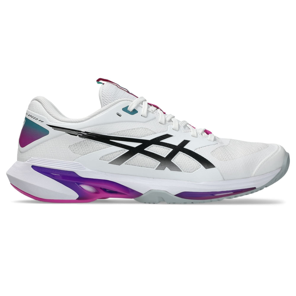 Tênis ASICS Solution Speed Ff 4 - Masculino - Branco/Rosa - tam: 41
