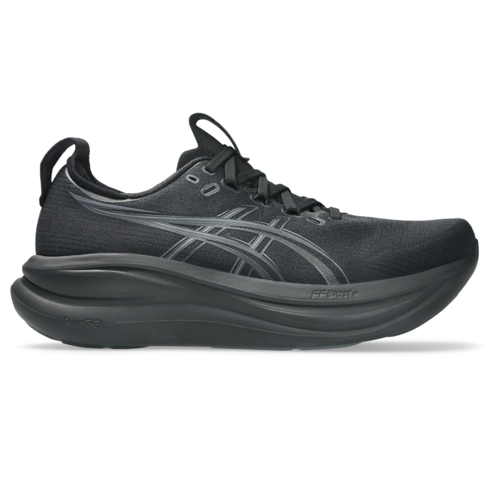 Tênis ASICS GEL Nimbus 28 - Masculino - Preto/Cinza - tam: 41.5