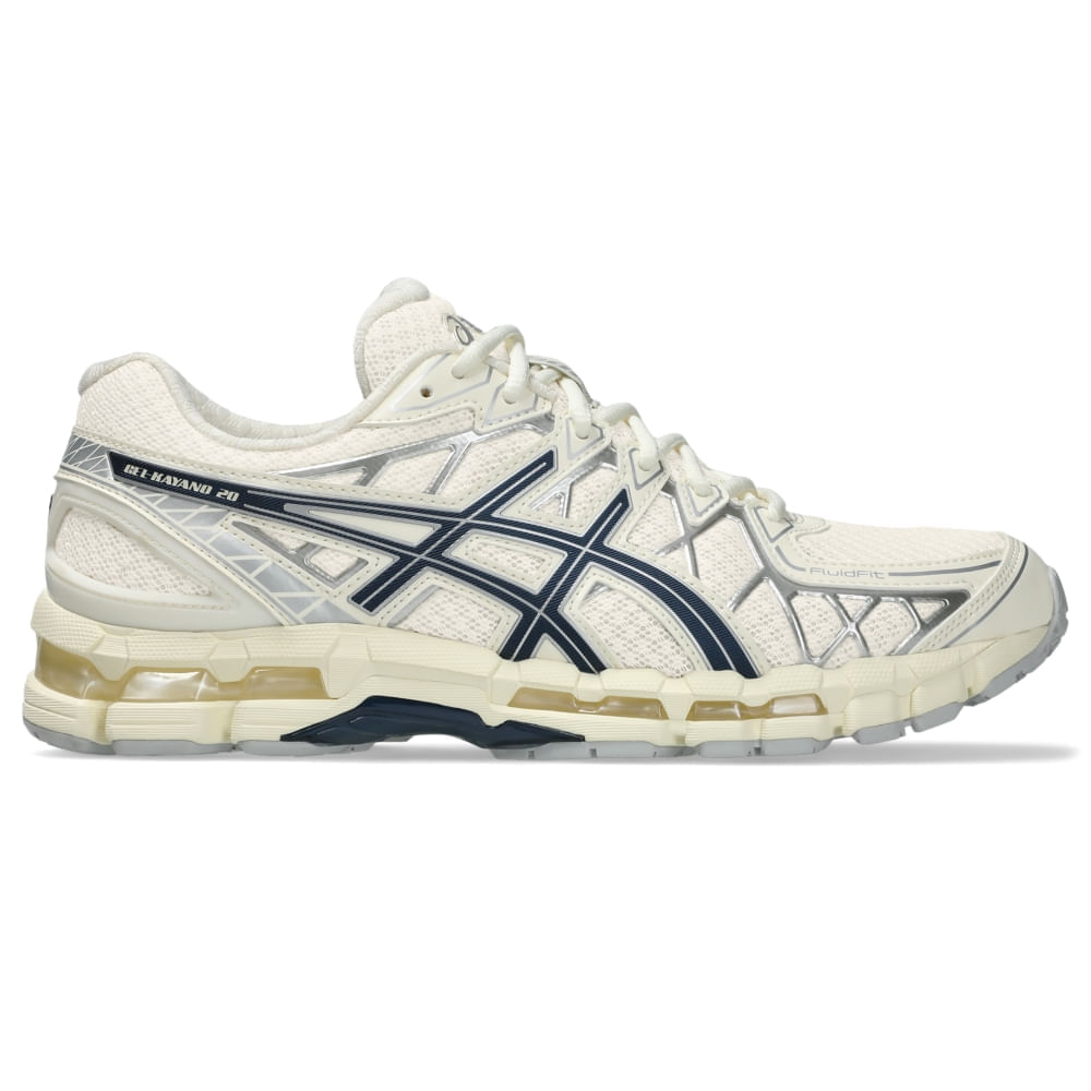 Tênis ASICS GEL-KAYANO 20 - Unissex - Bege/Azul - tam: 42