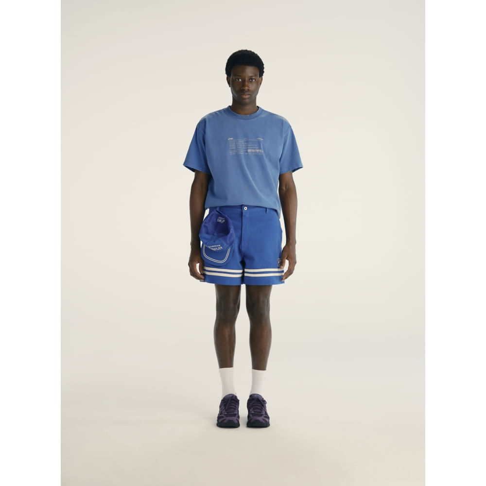 Shorts ASICS Twill X Carnan - Azul - tam: M