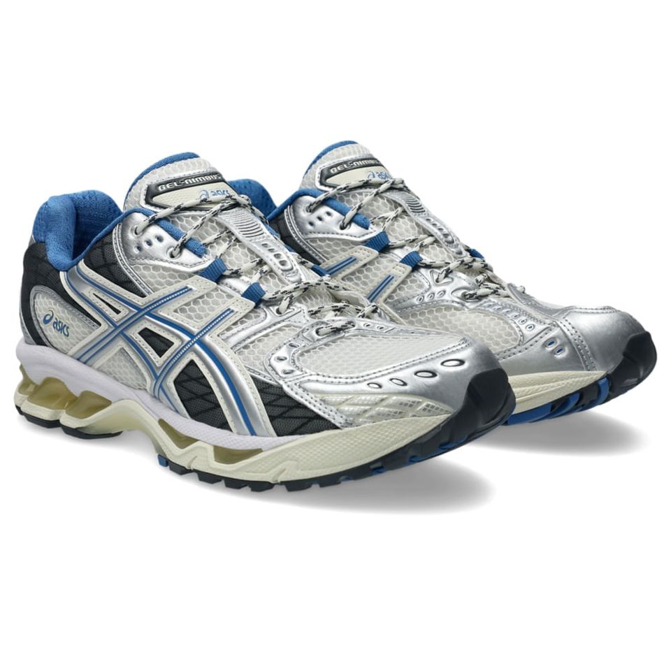 Tênis Asics Gel-Nimbus 10.1 - Unissex - Bege/Azul