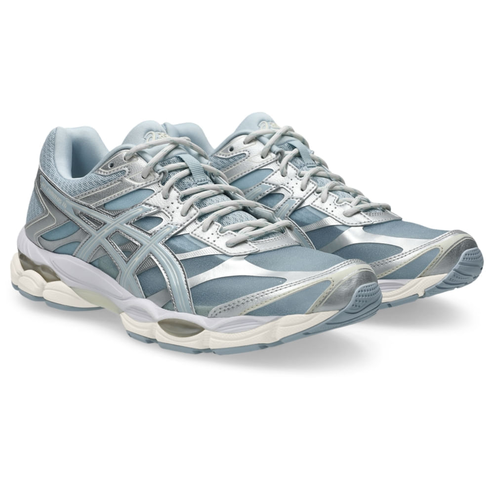 Tênis ASICS Gel Cumulus 16 - Azul/Prata - tam: 41.5 — foto 2
