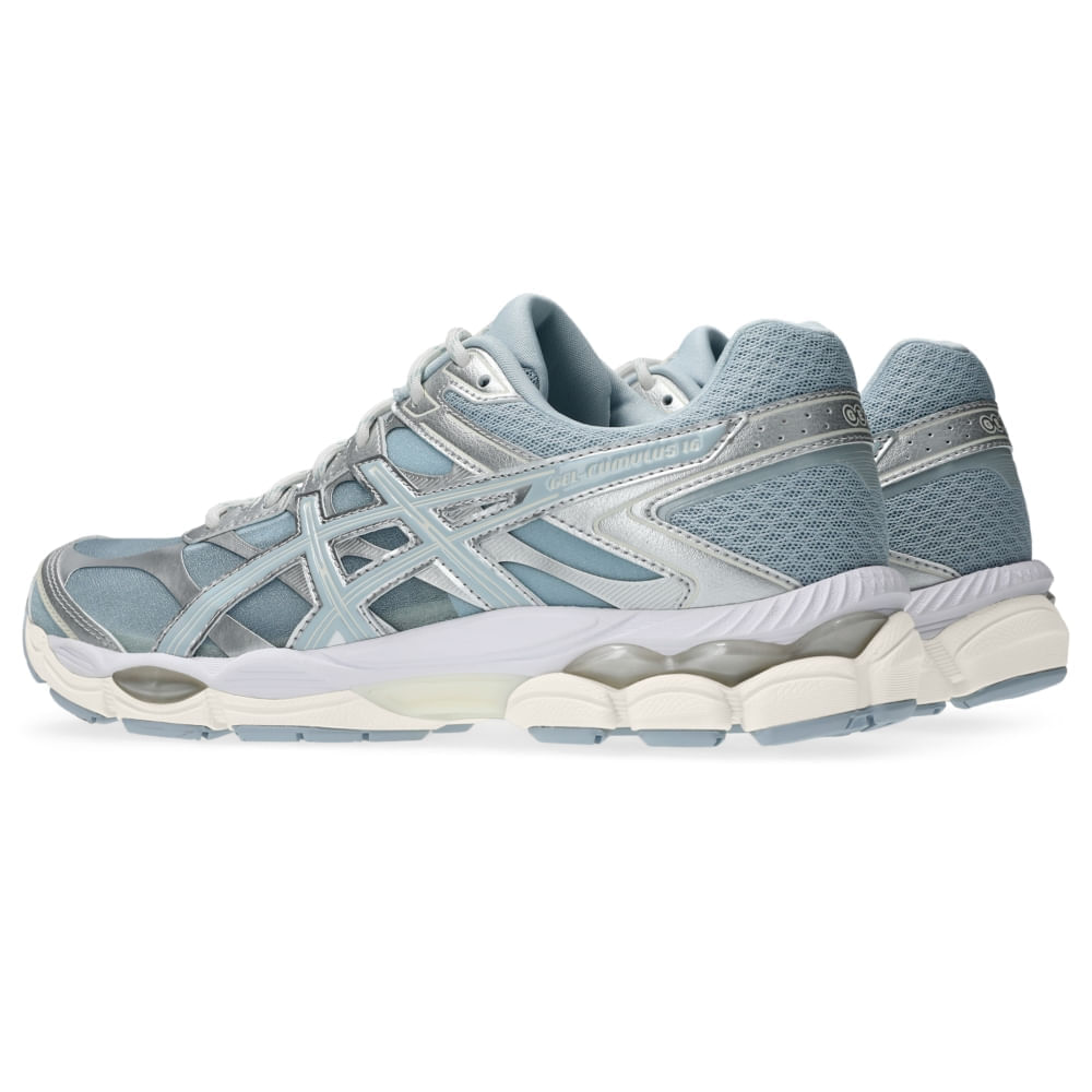 Tênis ASICS Gel Cumulus 16 - Azul/Prata - tam: 41.5 — foto 6