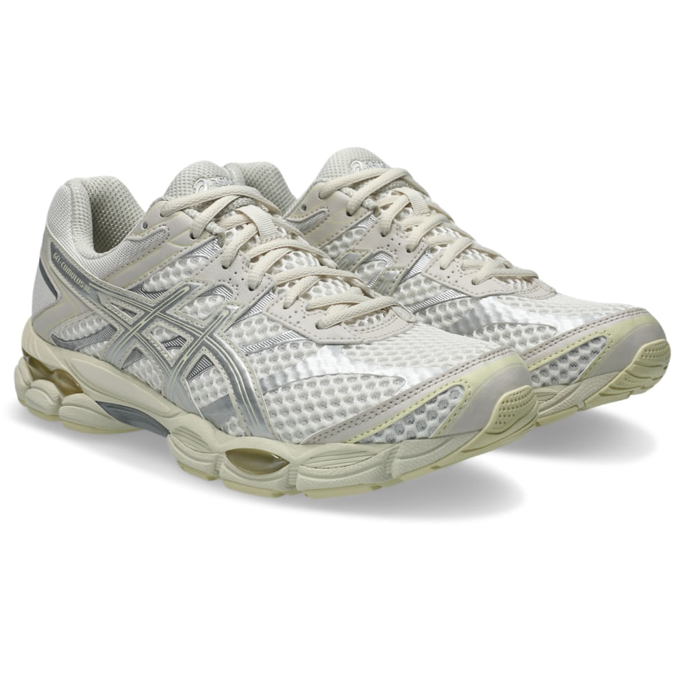 Tênis ASICS Gel Cumulus 16 - Bege/Prata - tam: 42.5 — foto 2