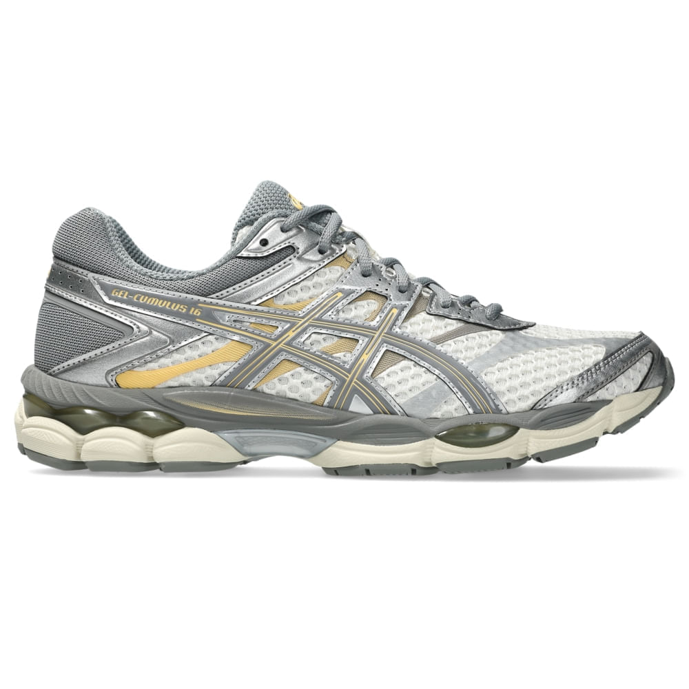 Tênis ASICS Gel Cumulus 16 - Bege/Cinza - tam: 46