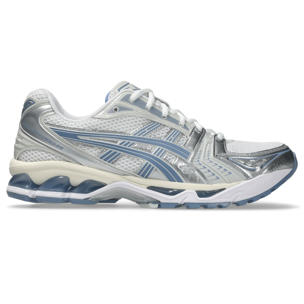 Tênis ASICS GEL-Kayano 14 - Unissex - Branco/Azul - tam: 42