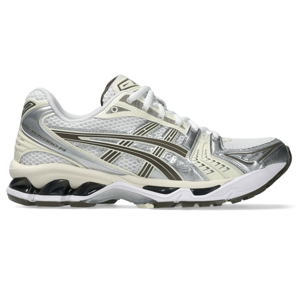 Tênis ASICS GEL-Kayano 14 - Unissex - Branco/Bege - tam: 33.5