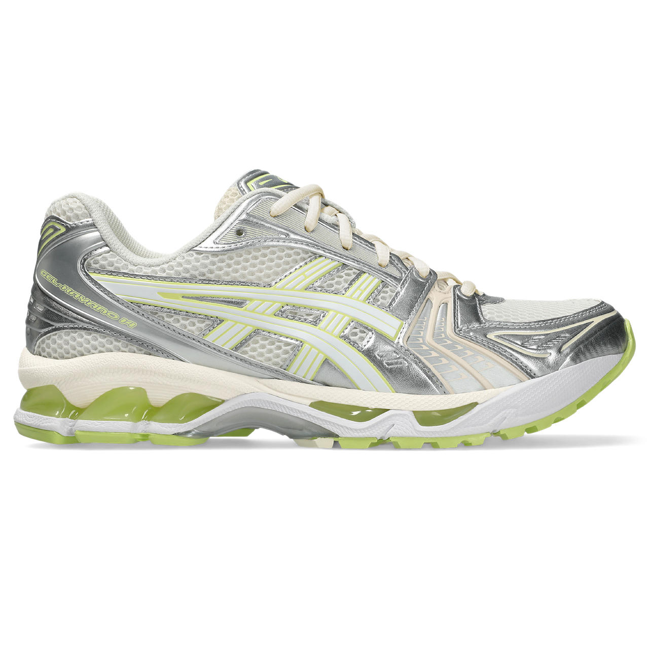 Tênis ASICS GEL-Kayano 14 - Unissex - Bege/Verde - tam: 43