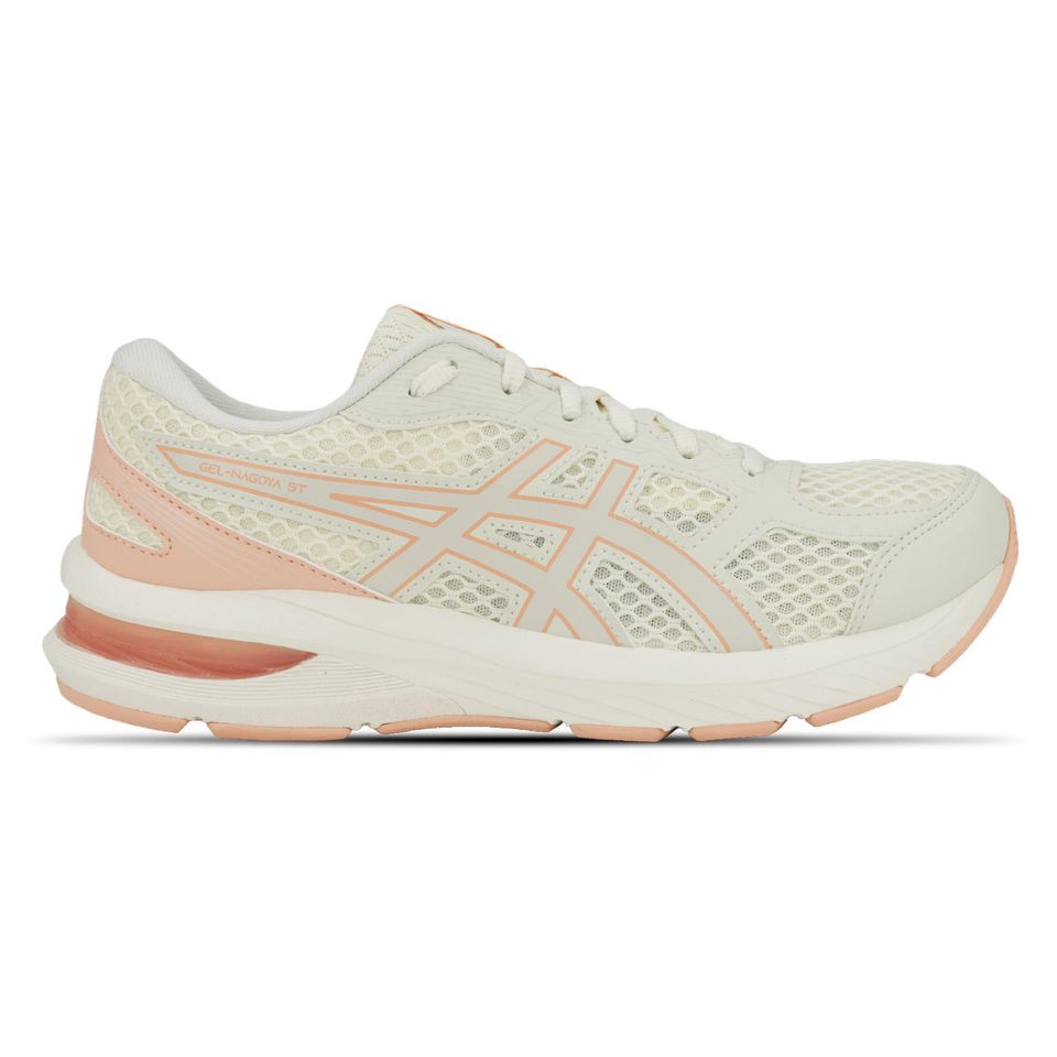 Tênis Asics Gel-Nagoya St - Feminino - Bege/Rosa