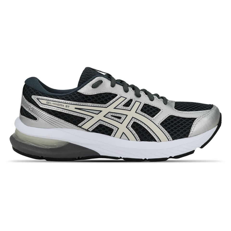 Tênis Asics Gel-Nagoya St - Feminino - Cinza/Bege