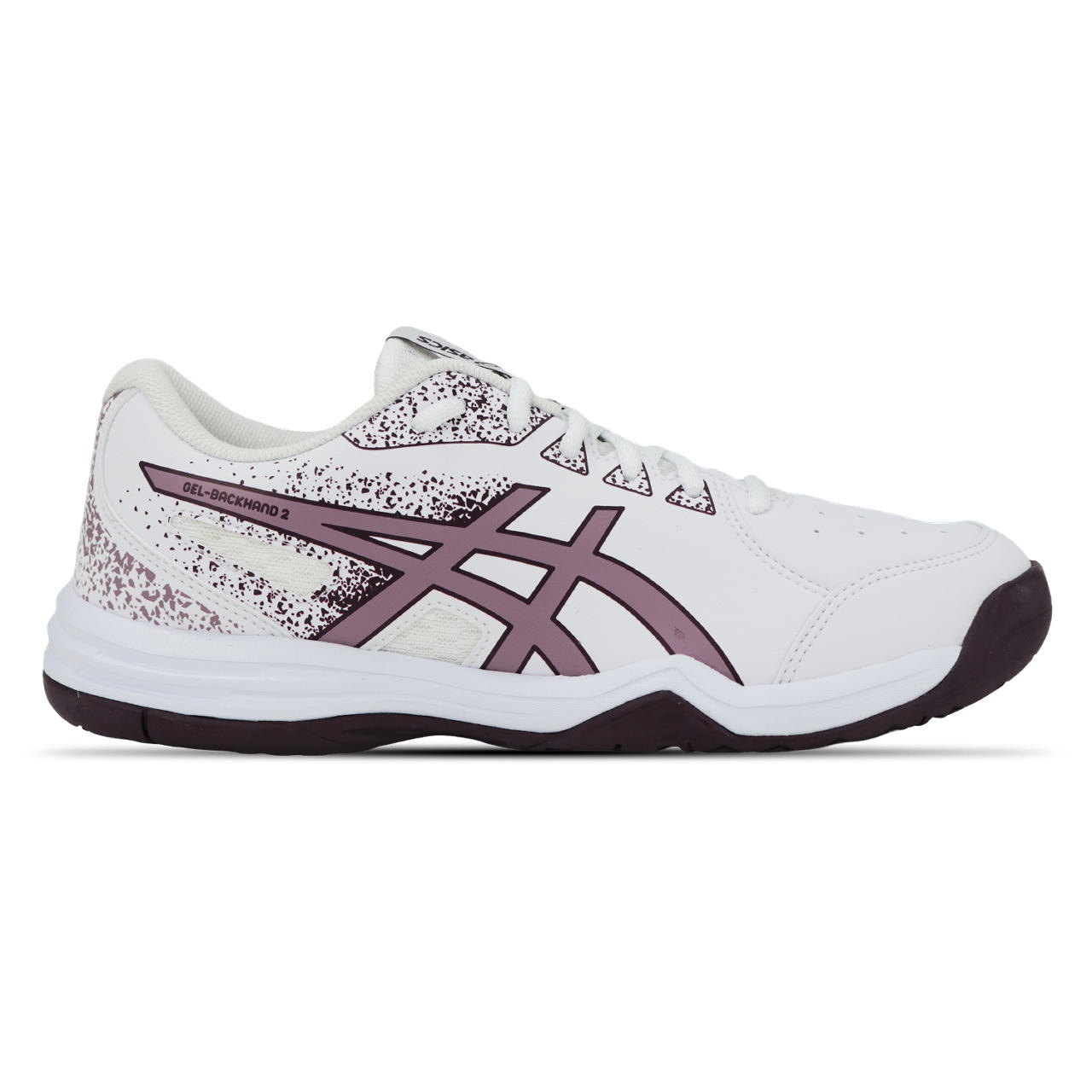 Tênis ASICS Gel-Backhand 2 - Feminino - Branco/Roxo - tam: 38