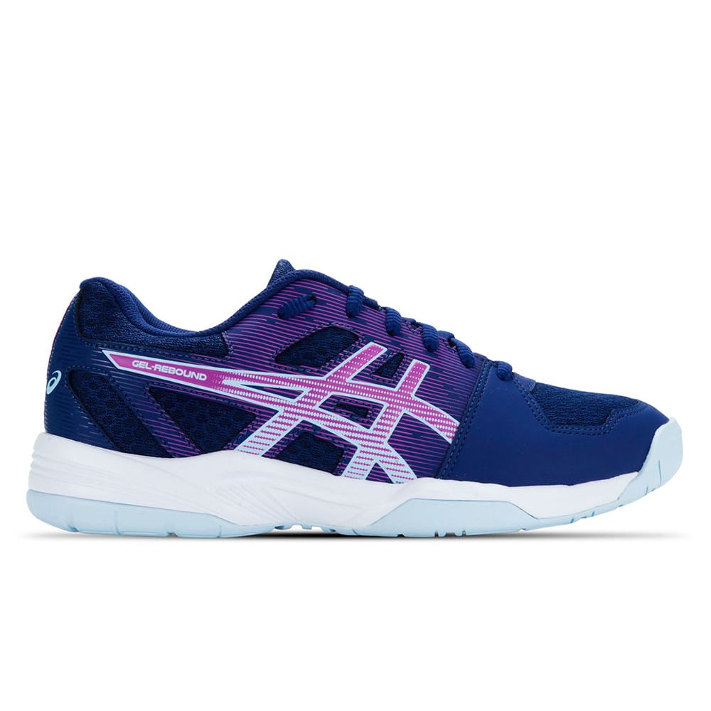 Tênis ASICS GEL-Rebound - Feminino - Azul Marinho