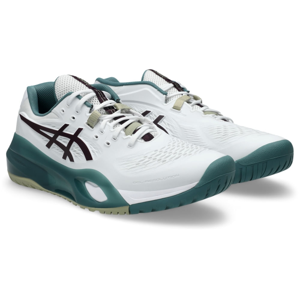 Tênis ASICS Gel-Resolution X - Masculino - Branco/Roxo - tam: 42.5 — foto 3