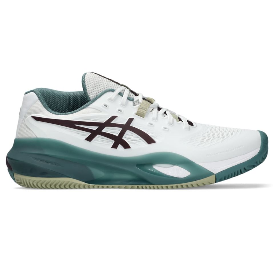 Tênis Asics Gel-Resolution X Saibro - Masculino - Branco/Roxo