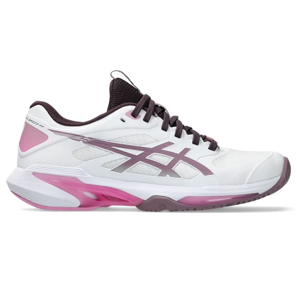 Tênis Asics Solution Speed Ff 4 - Feminino - Branco/Roxo