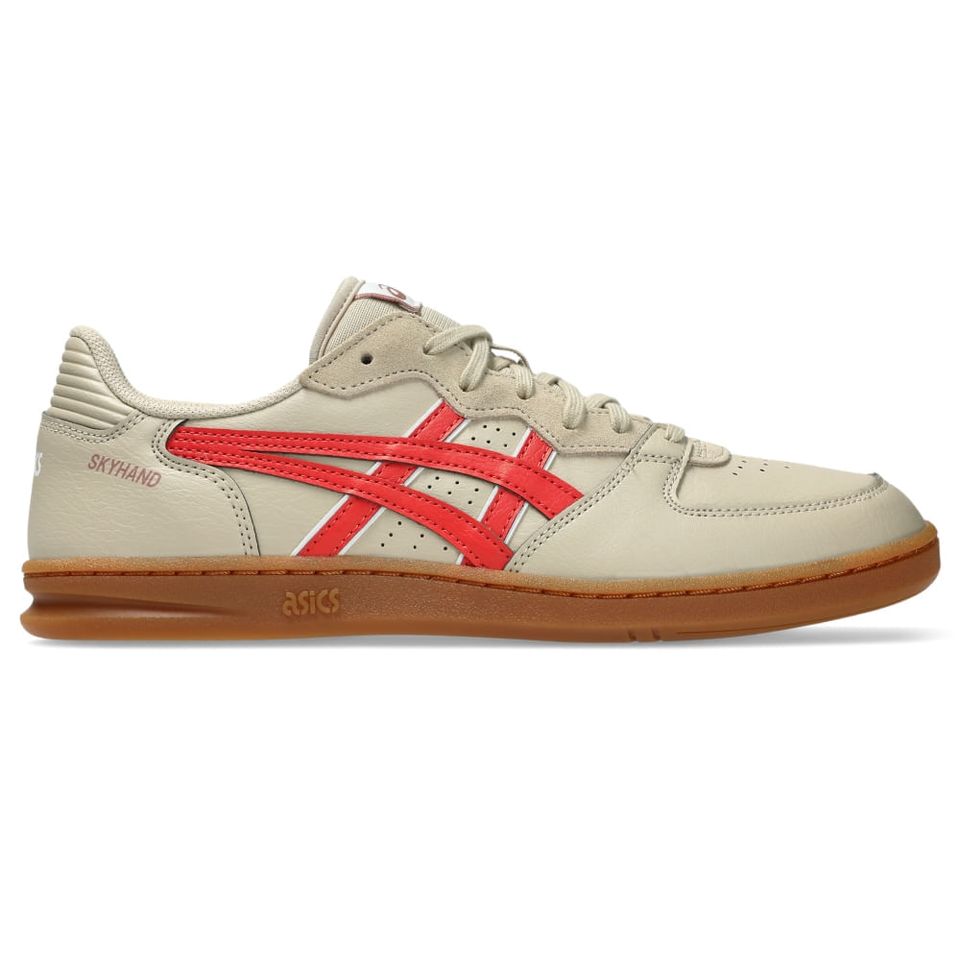 Tênis Asics Skyhand Og - Unissex - Bege/Vermelho