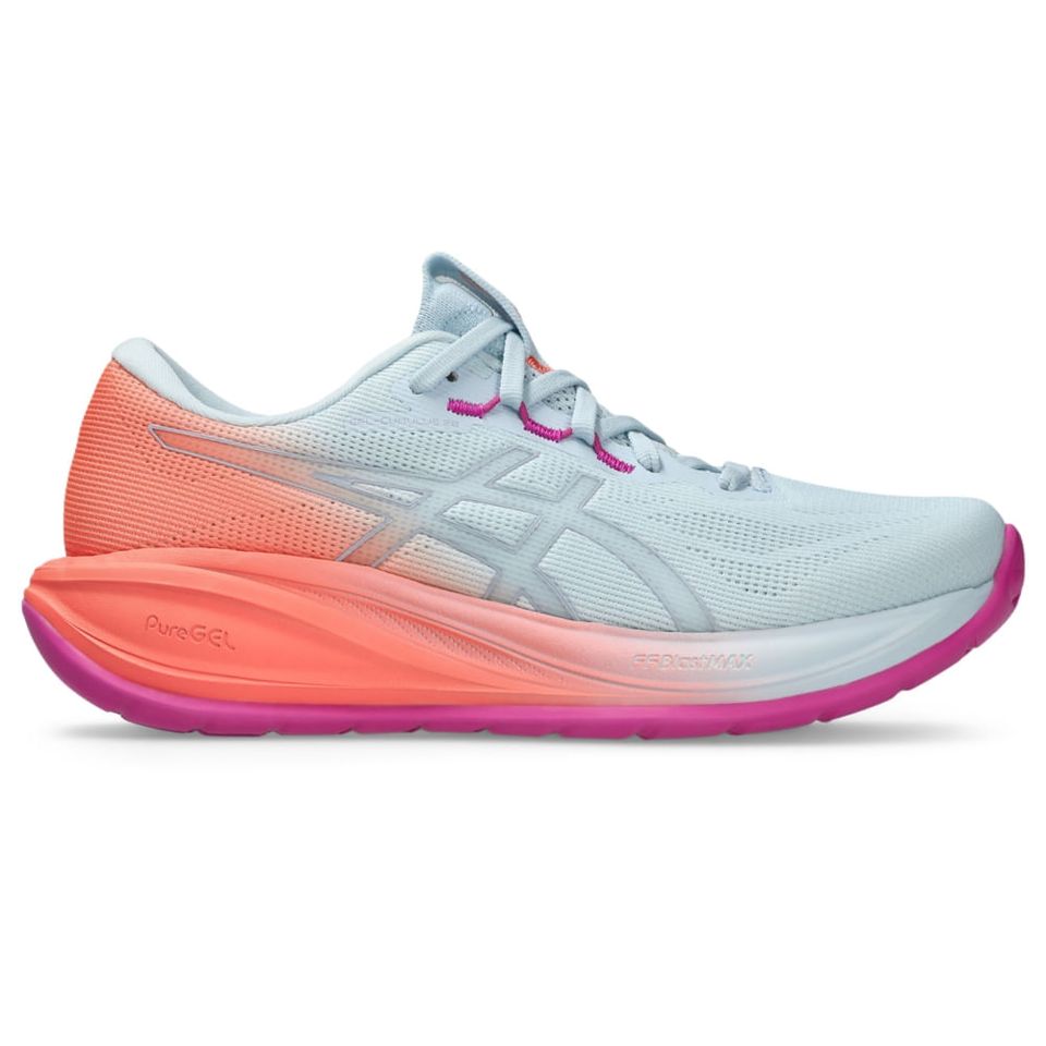 Tênis Asics Gel-Cumulus 28 - Feminino - Azul/Rosa