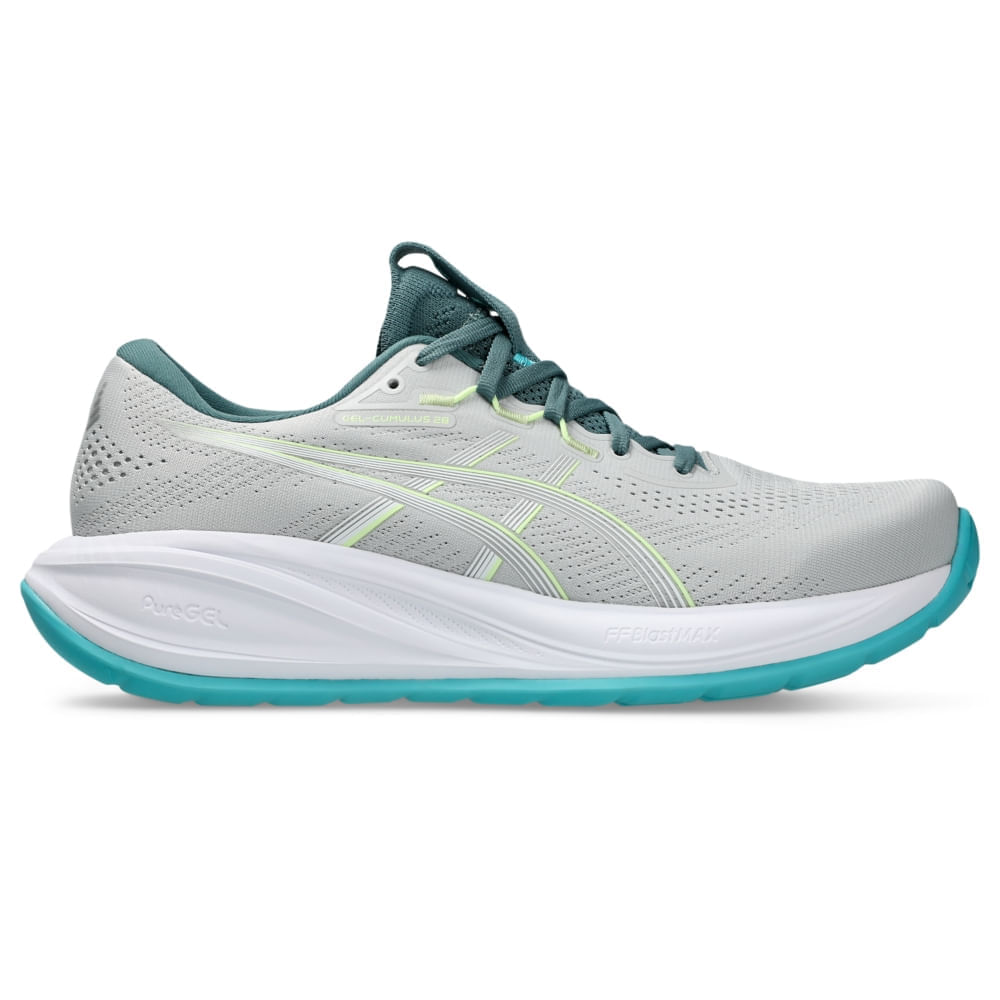 Tênis ASICS GEL-Cumulus 28 - Masculino - Cinza/Azul - tam: 40