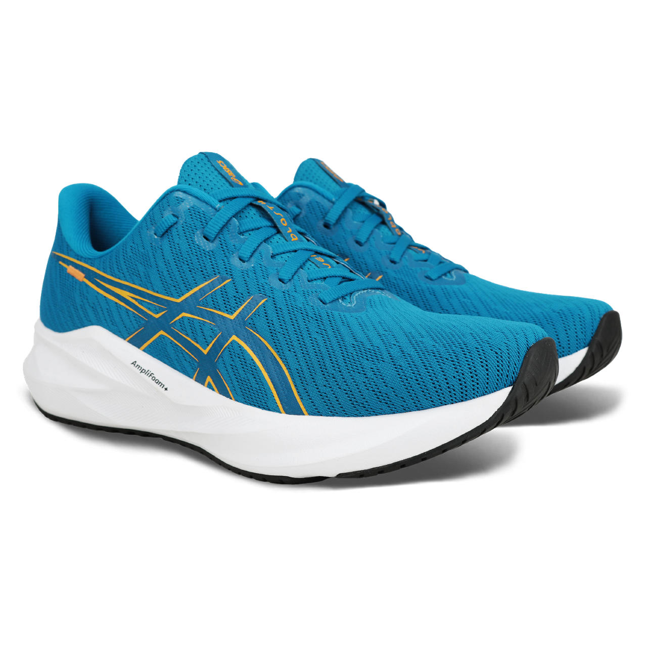 Tênis ASICS Versablast 4 - Masculino - Azul/Laranja - tam: 39 — foto 3