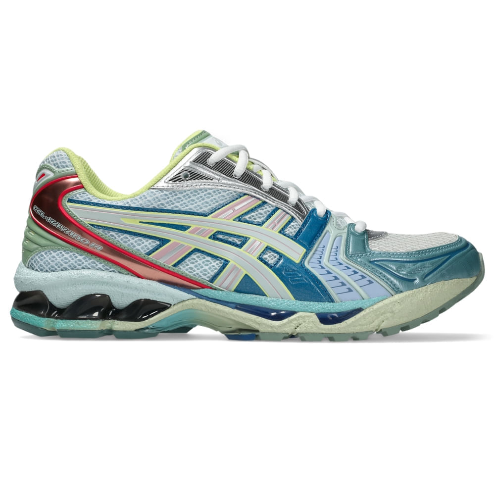 靴 Asics Gel-Kayano 142 Tênis ASICS GEL-Kayano 14 x FACETASM - Unissex - Colorido - MULTI