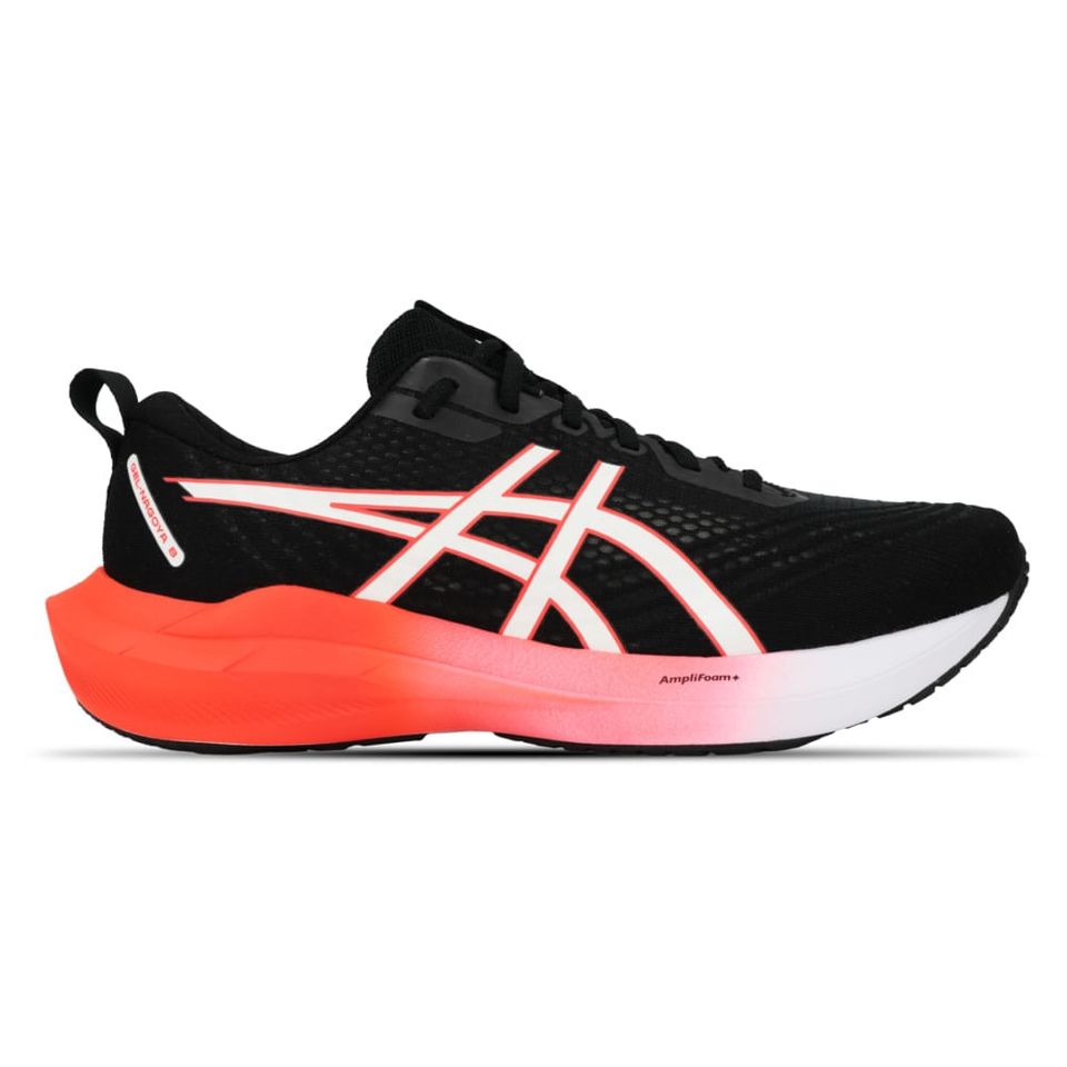 Tênis Asics Gel-Nagoya 8 - Masculino - Preto/Vermelho