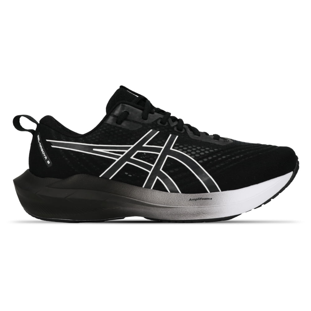Tênis ASICS GEL-Nagoya 8 - Masculino - Preto/Branco - tam: 41